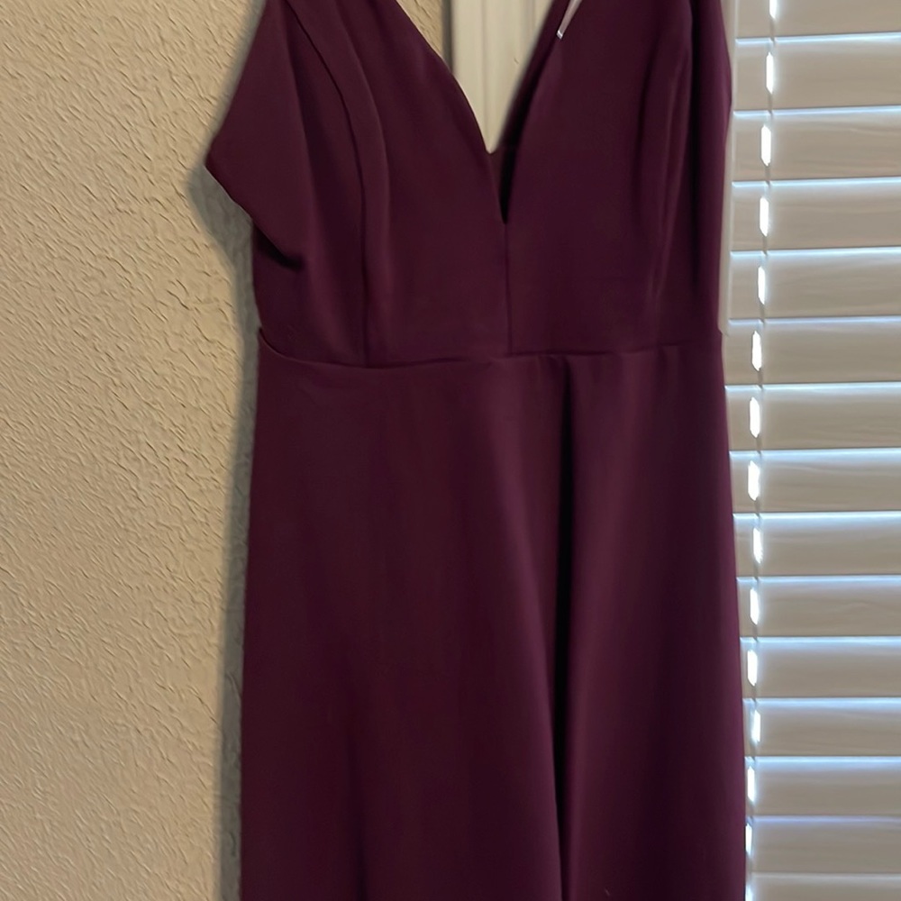 Purple Lulus skater dress